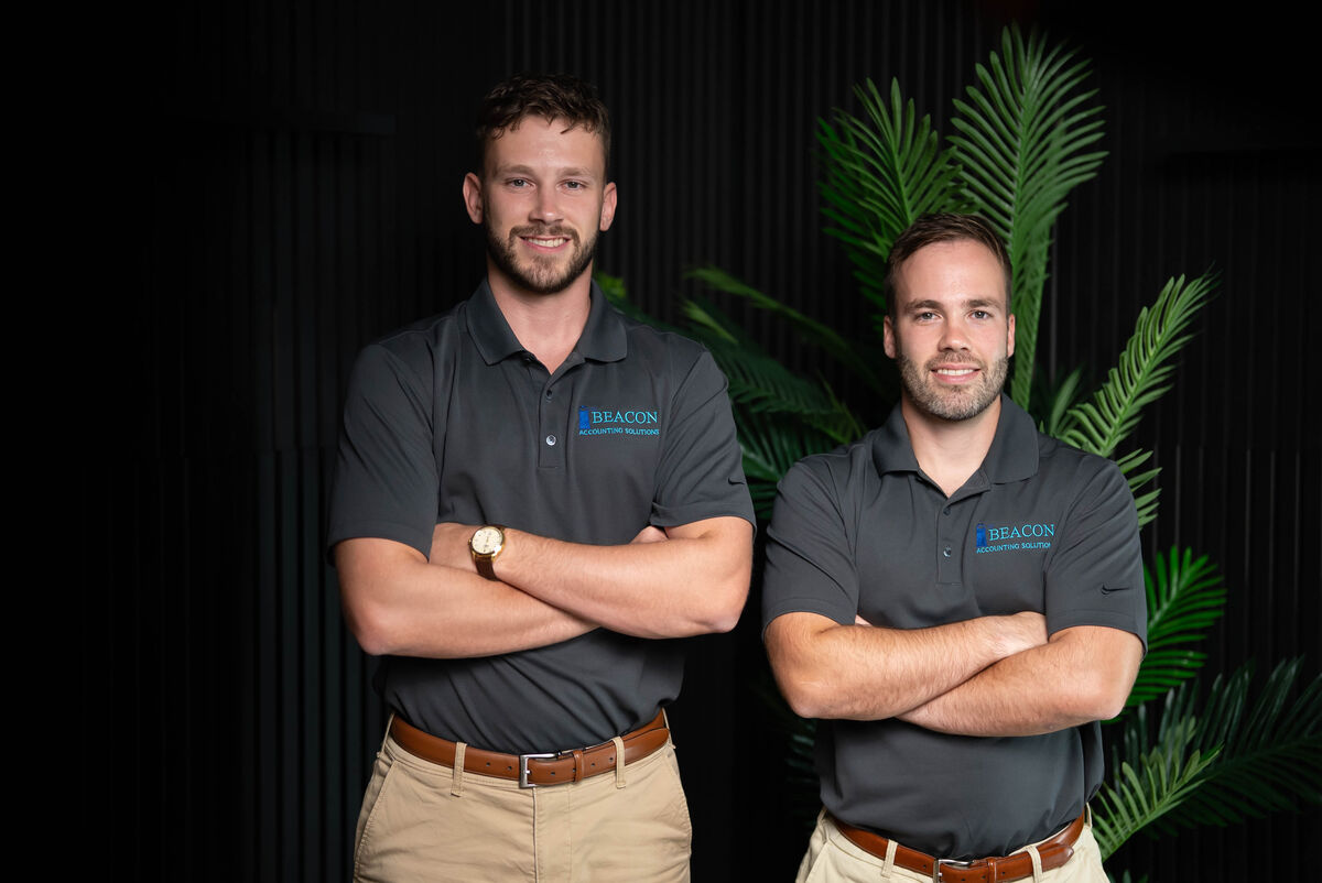 Ben and Tom Chisholm, founders of Beacon Accounting Solutions